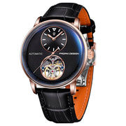 Pagani Design Tourbillon Gold Black — vista principal do relógio